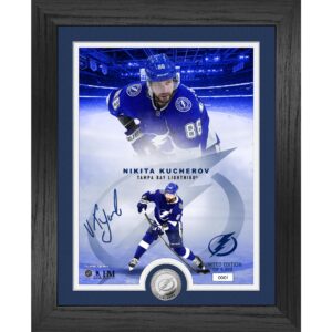 Highland Mint Nikita Kucherov Tampa Bay Lightning 13" x 16" Legends Silver Coin Photo Mint