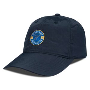 Men's Levelwear Black St. Louis Blues Crest Adjustable Hat