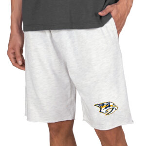 Men's Concepts Sport Oatmeal Nashville Predators Mainstream Terry Shorts