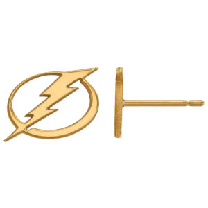 Women's Tampa Bay Lightning Gold Plated XS Post Earrings