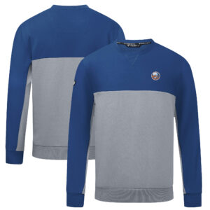 Men's Levelwear Royal/Gray New York Islanders Legacy Pullover Sweatshirt