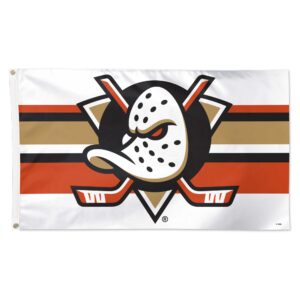 WinCraft Anaheim Ducks 3' x 5' Deluxe Single-Sided Flag