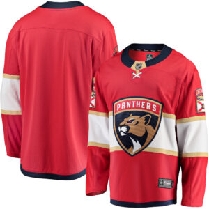 Men's Fanatics Red Florida Panthers Breakaway Home Jersey