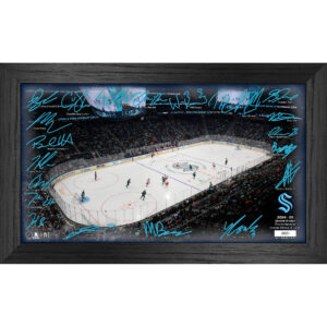 Highland Mint  Seattle Kraken 2024-2025 Signature Rink Print