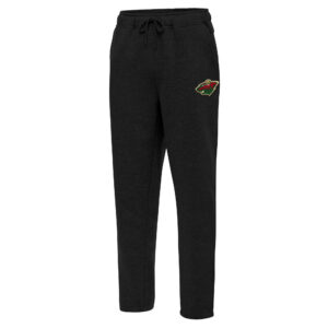 Men's Antigua  Black Minnesota Wild Victory Sweatpants