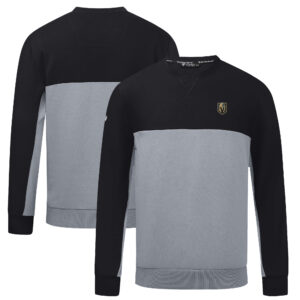 Men's Levelwear Black/Gray Vegas Golden Knights Legacy Pullover Sweatshirt