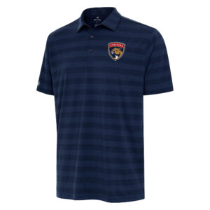 Men's Antigua  Navy Florida Panthers Big & Tall Tunnel Polo