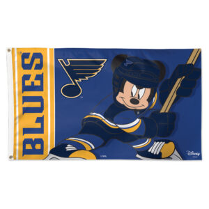 WinCraft St. Louis Blues 3' x 5' Mickey Deluxe Single-Sided Flag