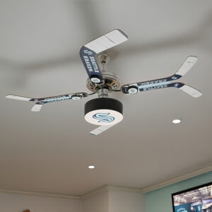 Seattle Kraken Split Stick Team Home Ceiling Fan