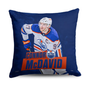 The Northwest Group Connor McDavid Edmonton Oilers 18" x 18" Player Printed Throw Pillow