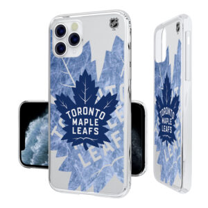 Toronto Maple Leafs iPhone Clear Ice Case