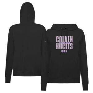 Women's Levelwear Black Vegas Golden Knights Adorn Persevere Pullover Hoodie