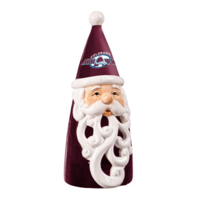 Colorado Avalanche 8" LED Santa Statue