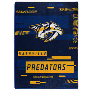 The Northwest Group  Nashville Predators 50" x 60" Digitize Raschel Throw Blanket