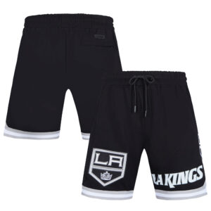 Men's Pro Standard Black Los Angeles Kings Classic Shorts