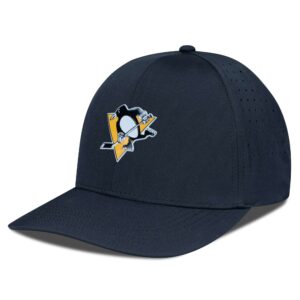 Men's Levelwear Black Pittsburgh Penguins Zeta Flex Hat