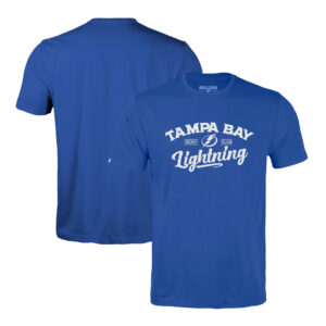 Men's Levelwear Blue Tampa Bay Lightning Richmond Ice Wall T-Shirt